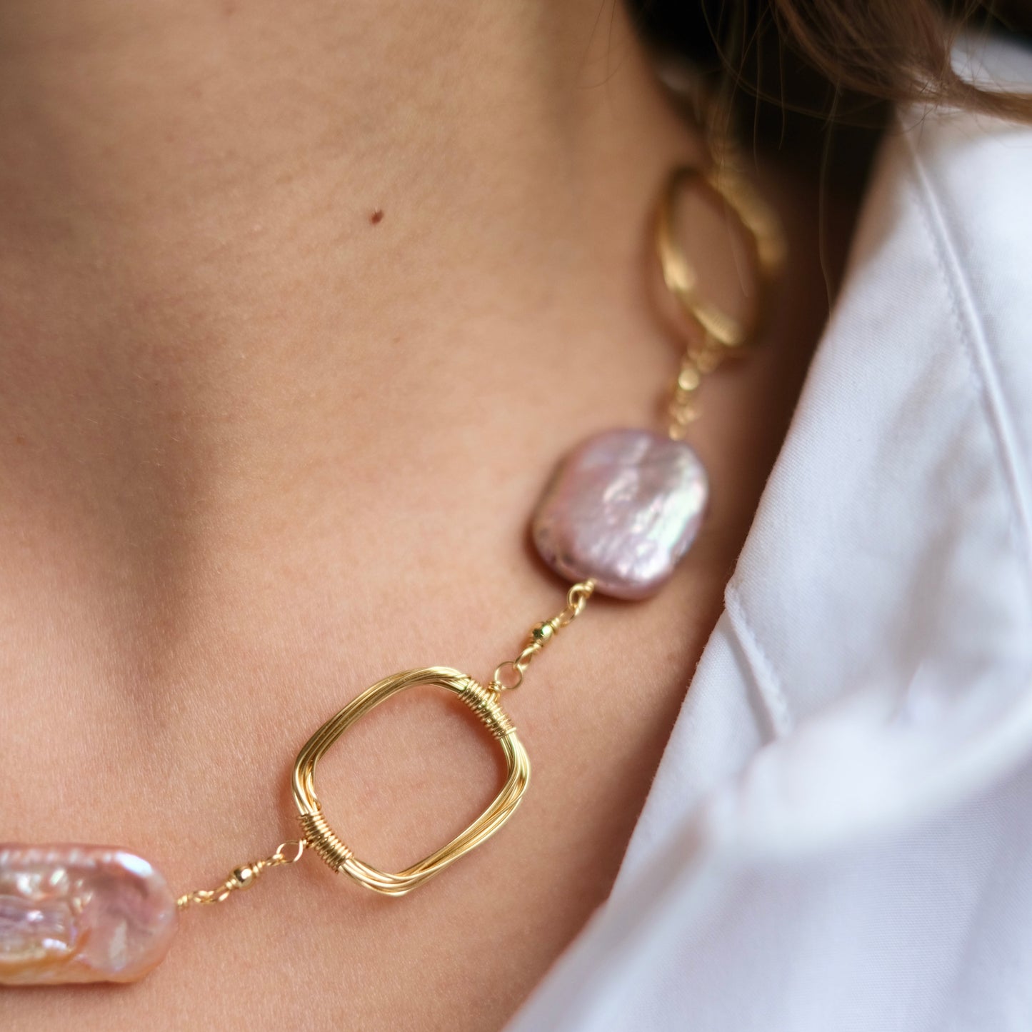 Baroque Pearl Necklace