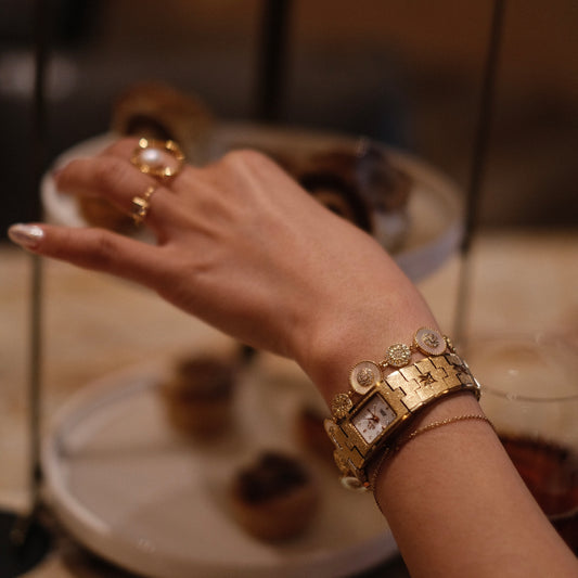 Sea Shell Gold Bracelet