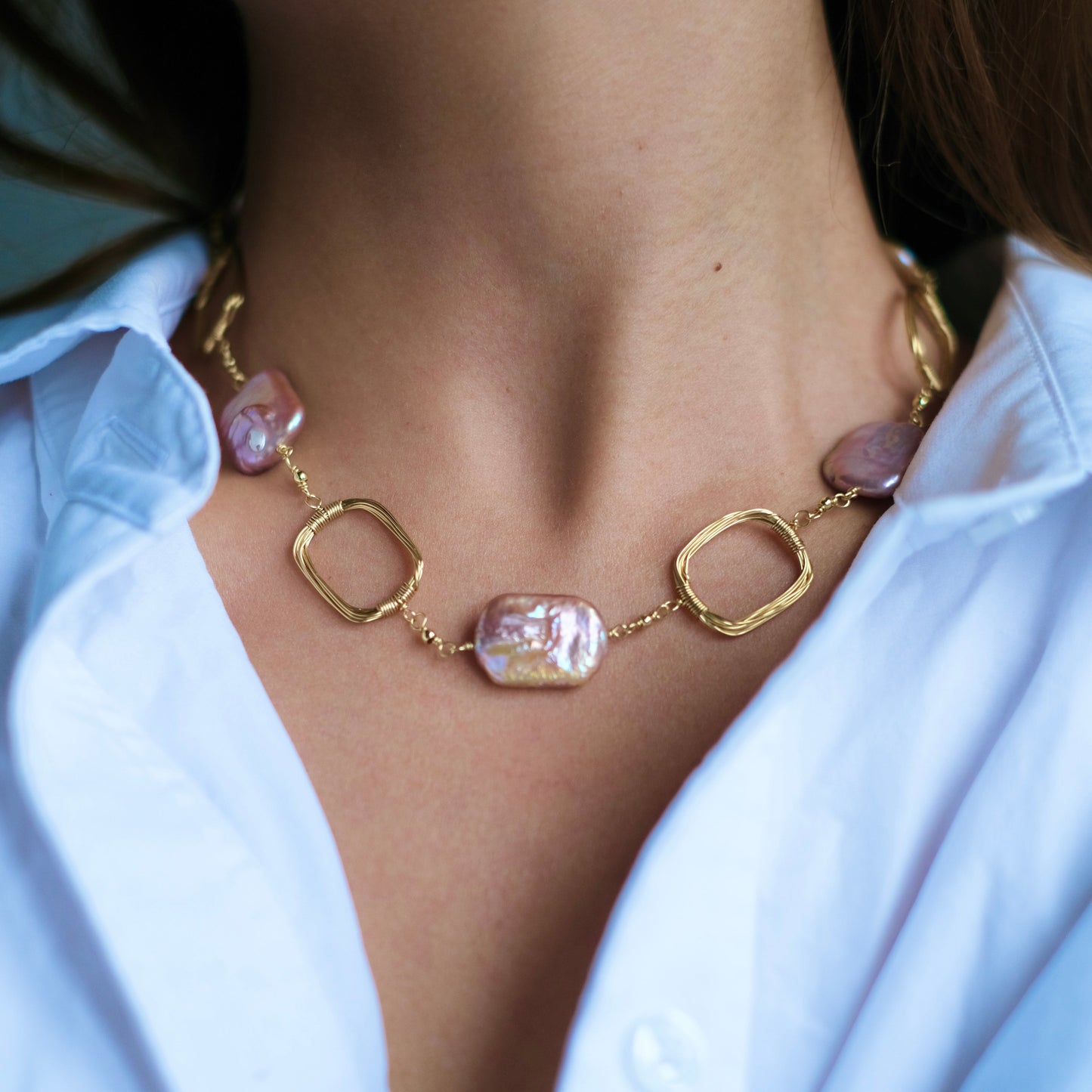 Baroque Pearl Necklace