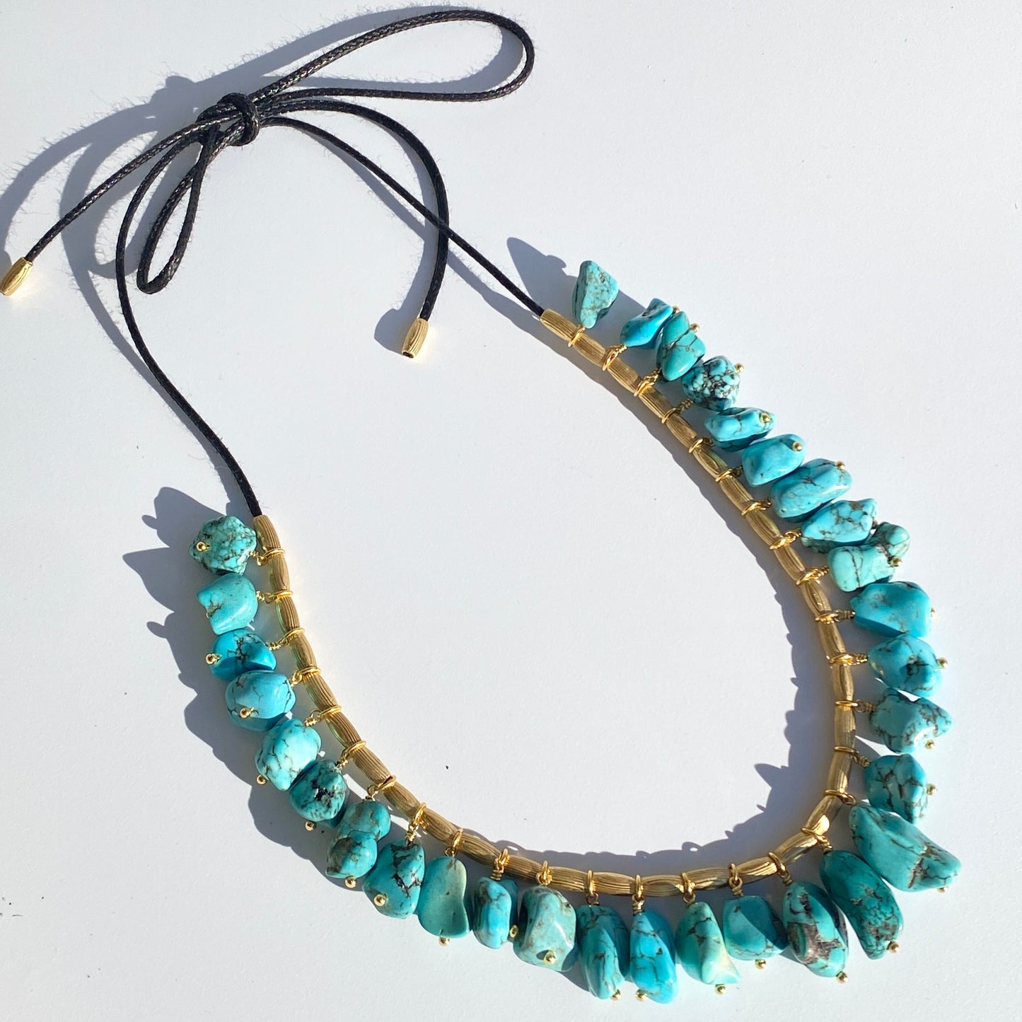 Raw Turquoise Necklace