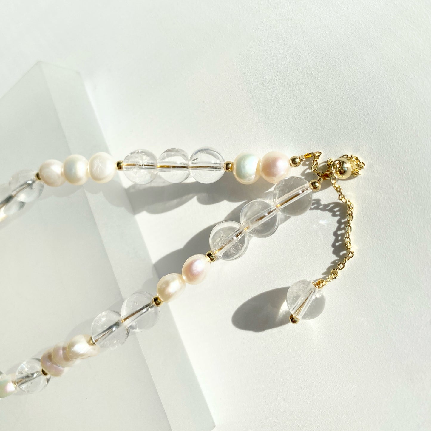 Clear quartz Necklace (Choker)