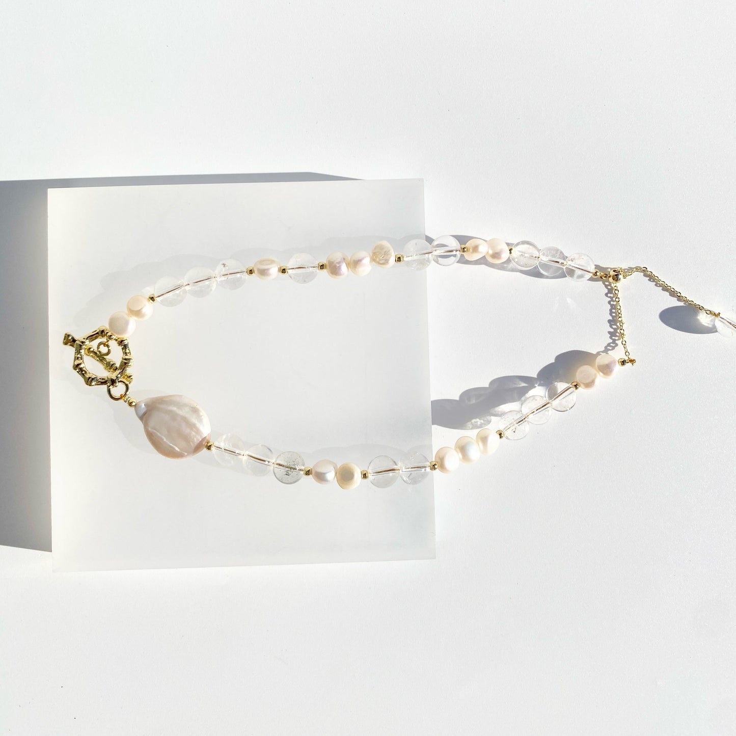 Clear quartz Necklace (Choker)