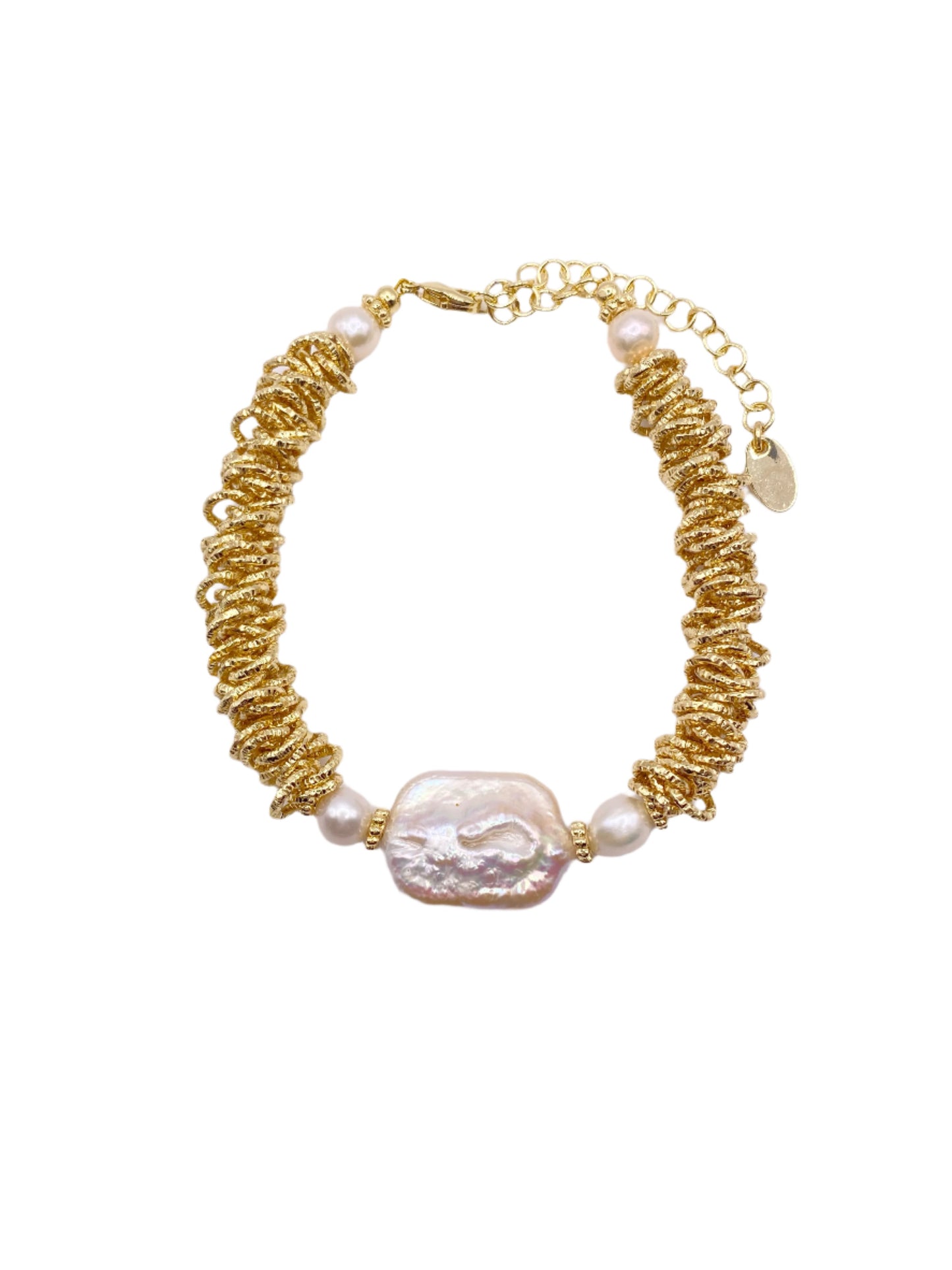 Golden Wired Bracelet