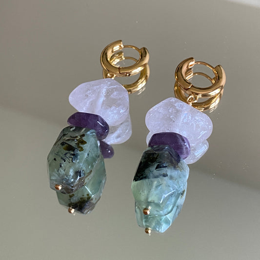 Peridot Gem Earrings