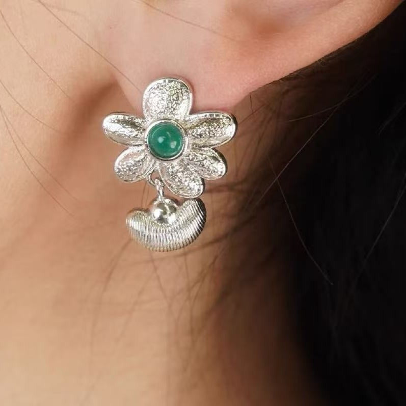 Tiny Floral Earrings