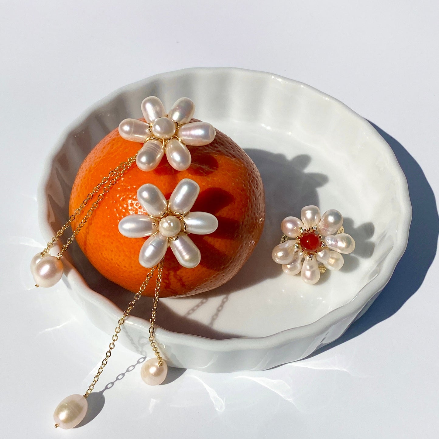 Flower Summery Earrings