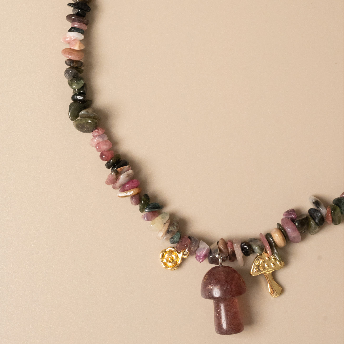 Mushroom Necklace
