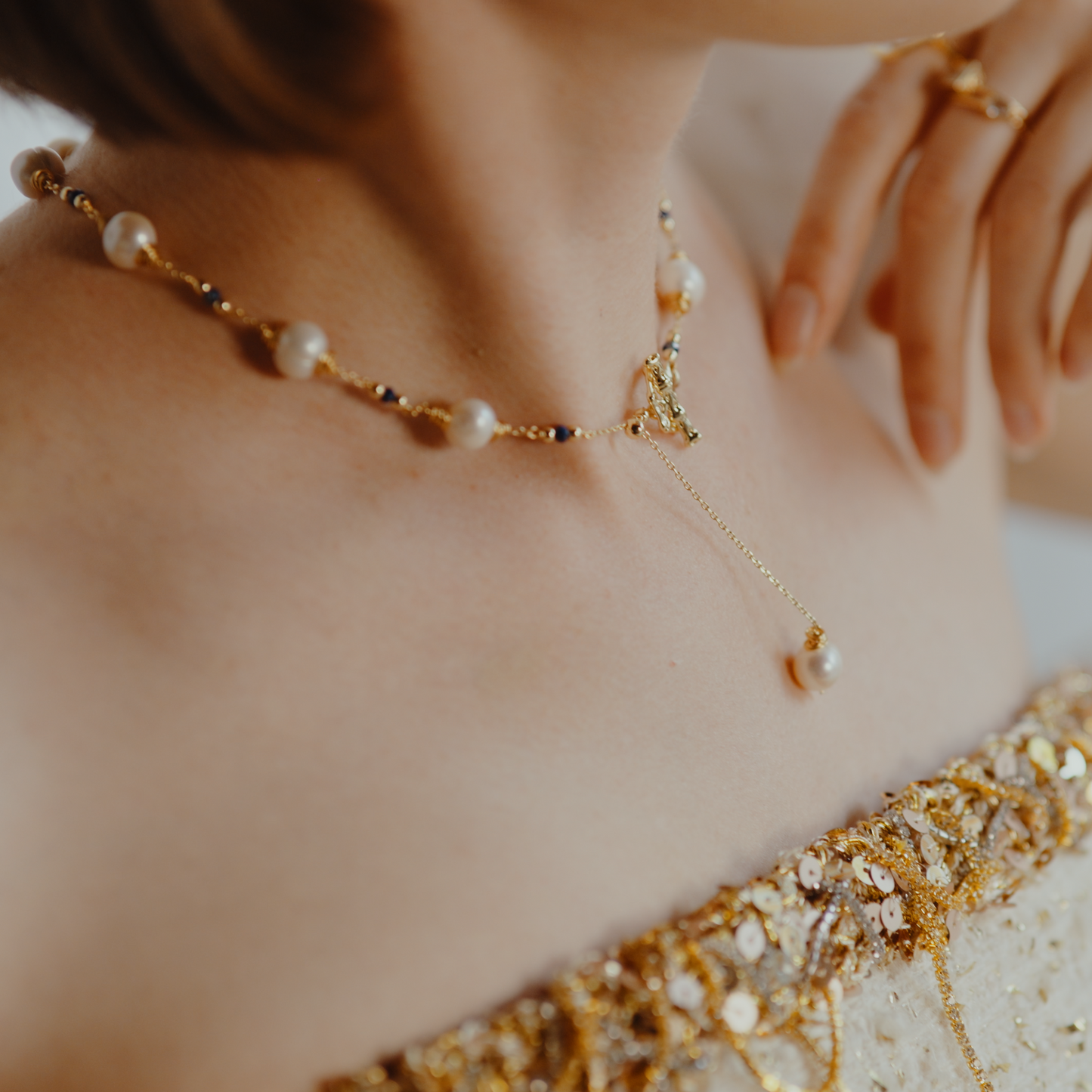Mother Pearl Necklace
