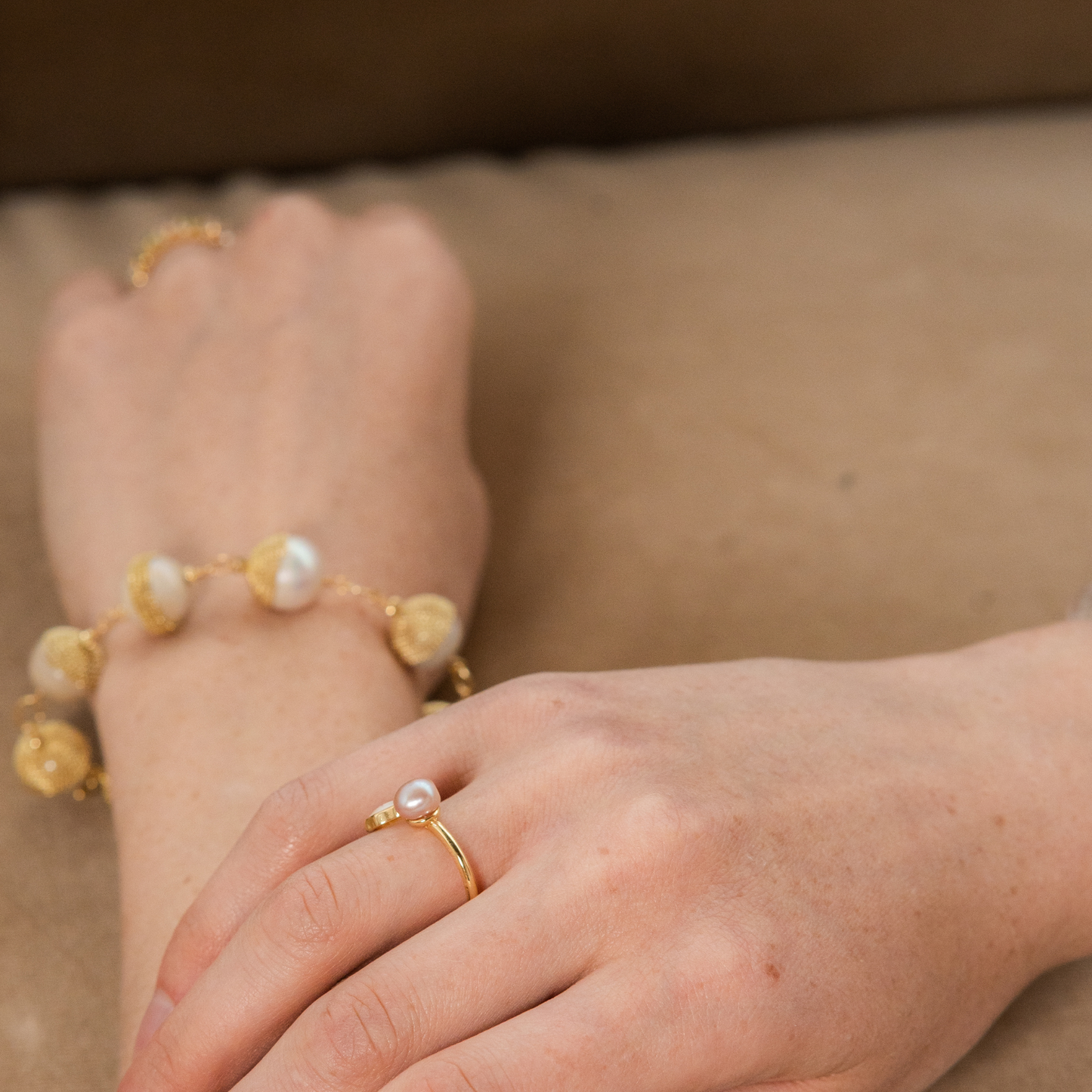 Pearl Embrace bracelet