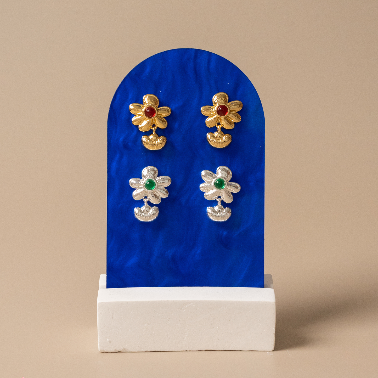 Tiny Floral Earrings