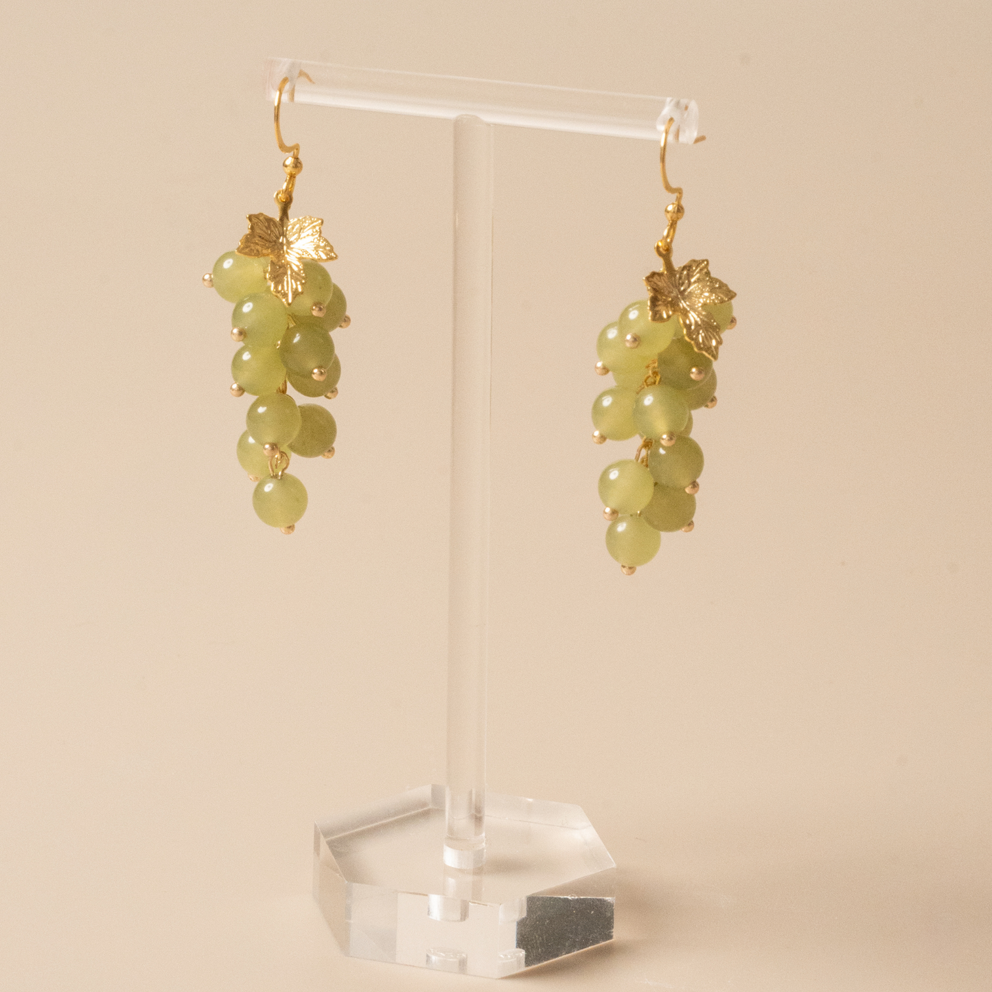 Agate Grape Earrings