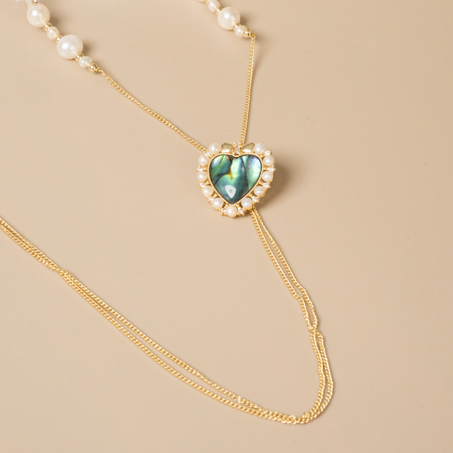 Ocean Heart Necklace