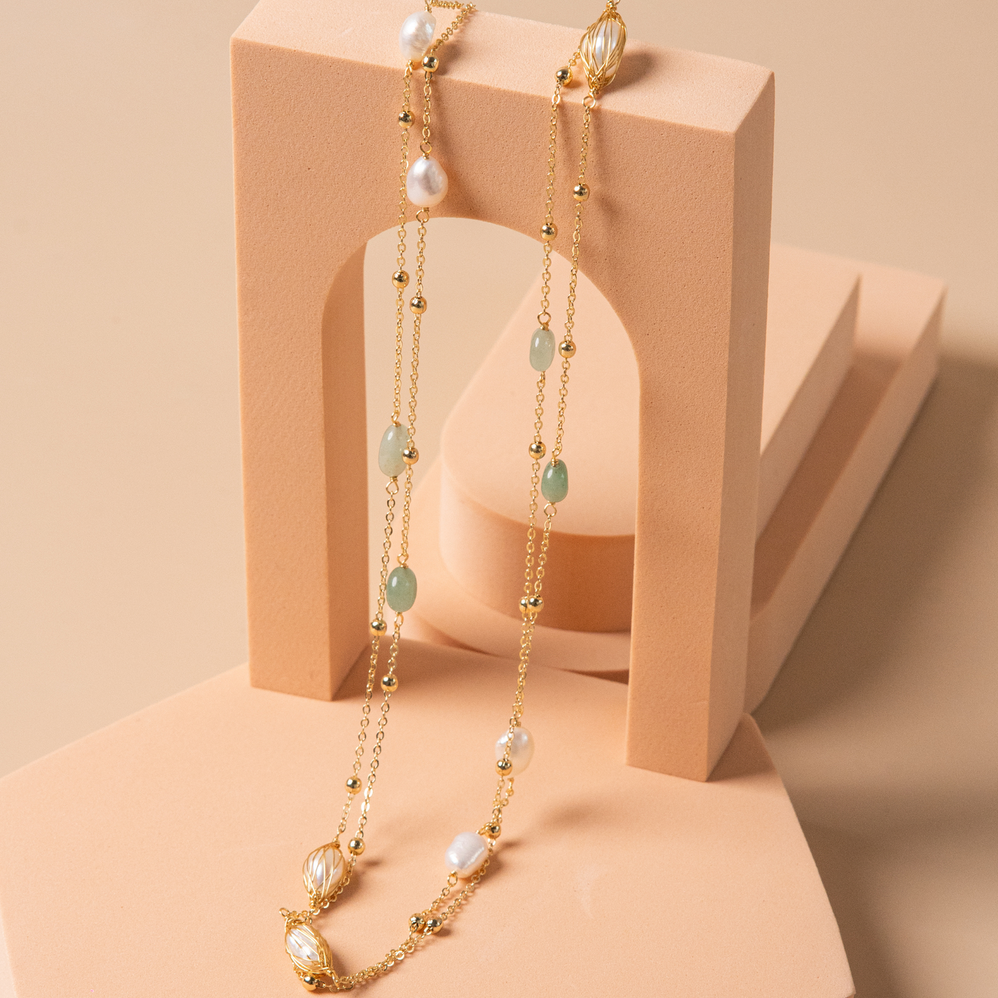 Green Agate Necklace