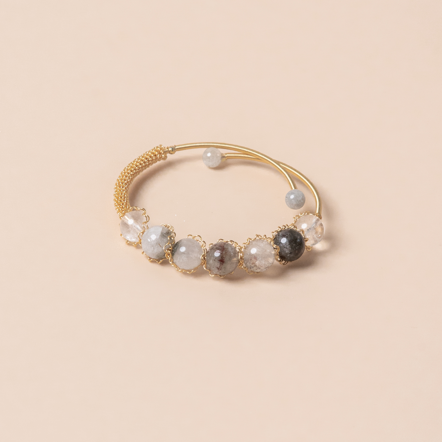 Wired Gem Bracelet