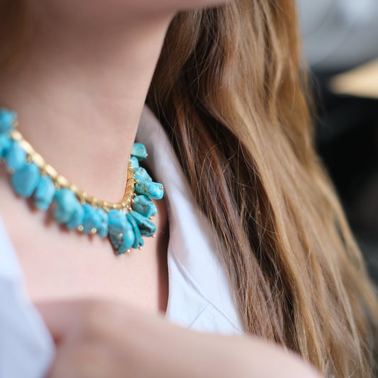 Raw Turquoise Necklace