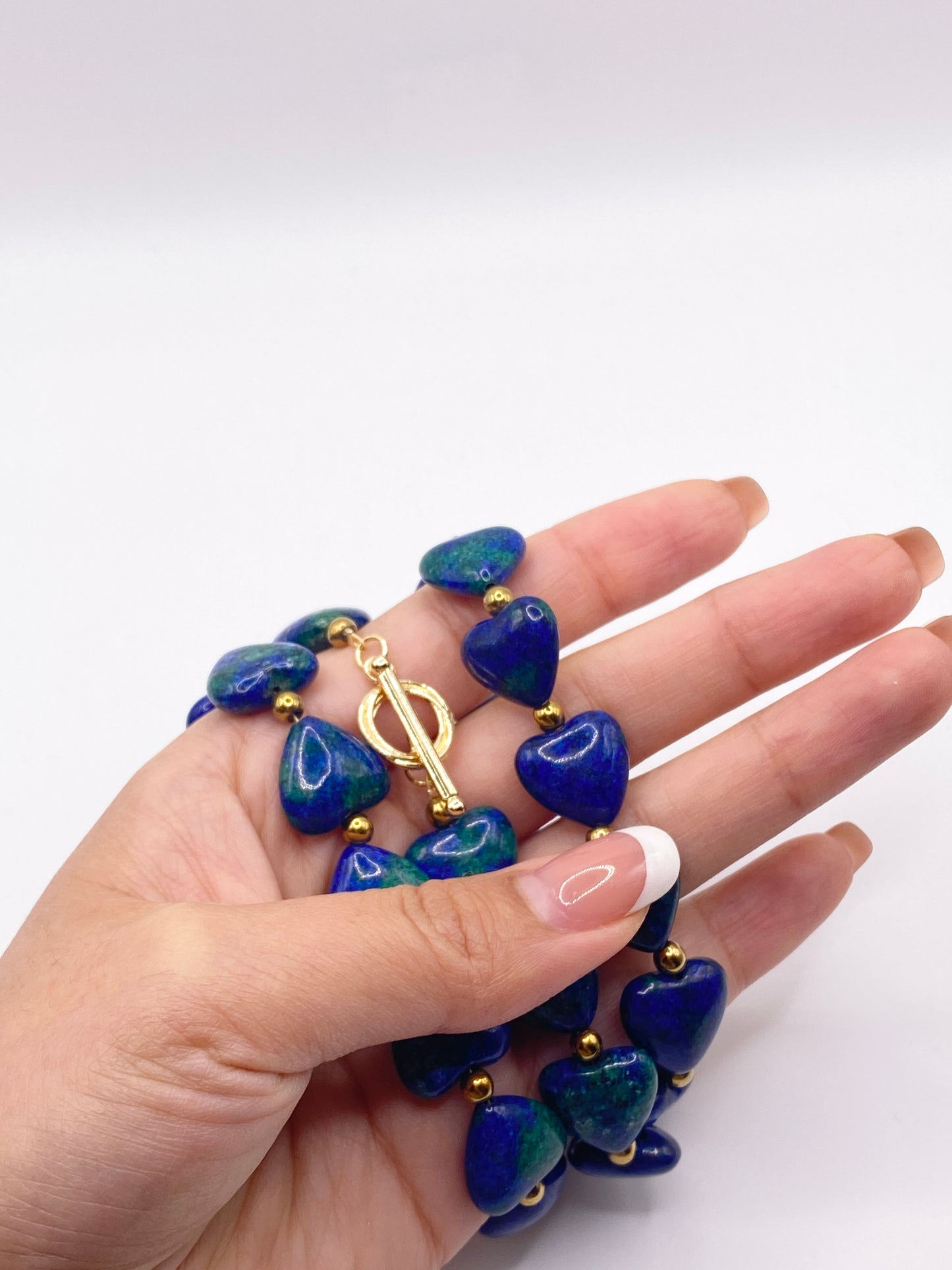 Lapis Gem Bracelet