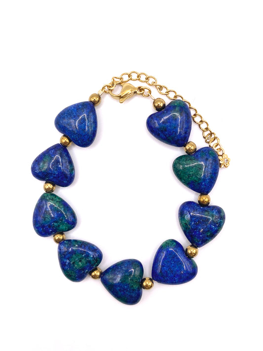 Lapis Gem Bracelet