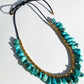 Row Turquoise Necklace