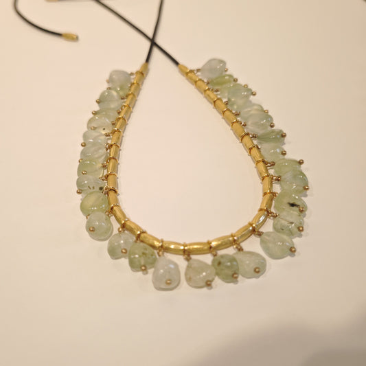 Prehnite Gem Necklace