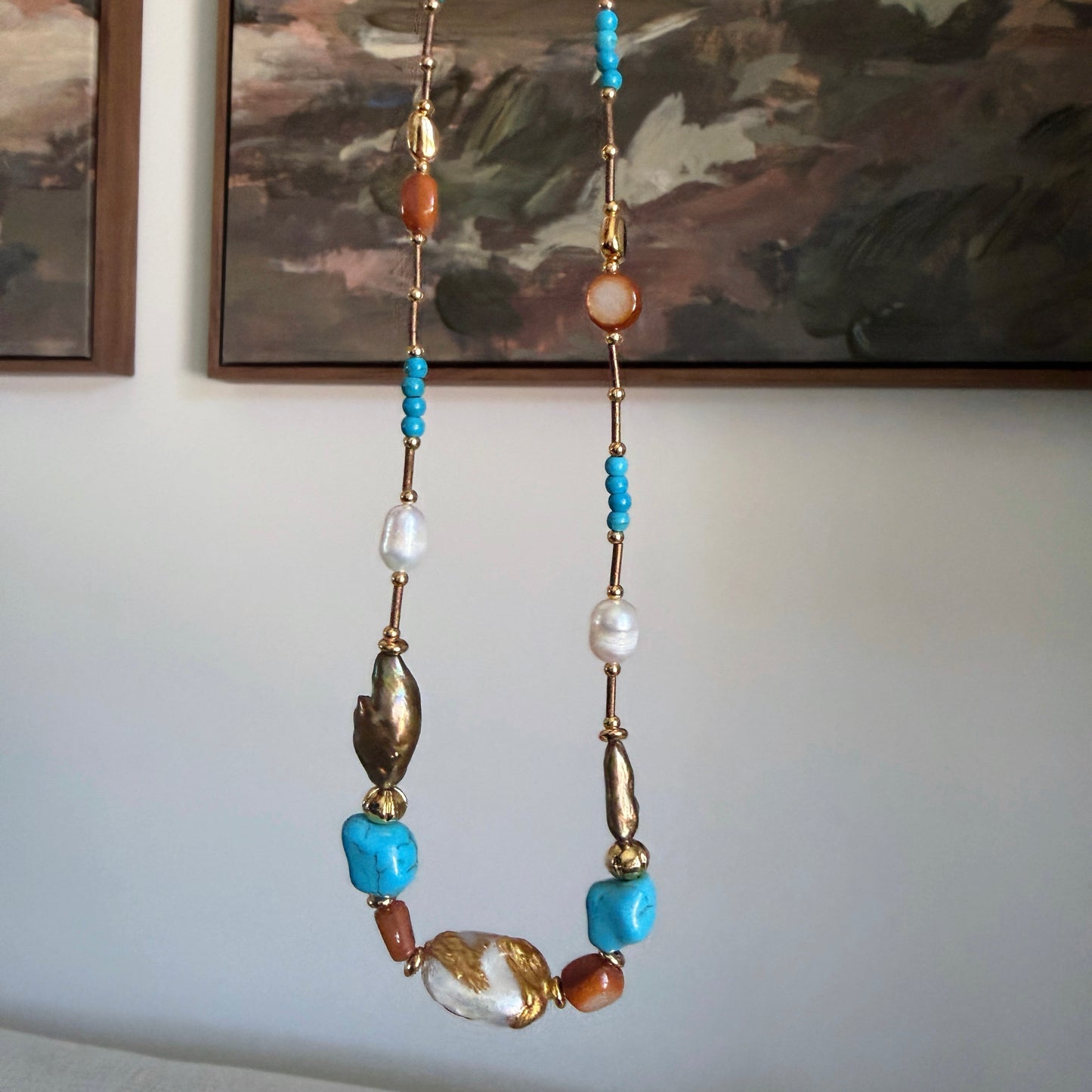 Turquoise Tides Necklace