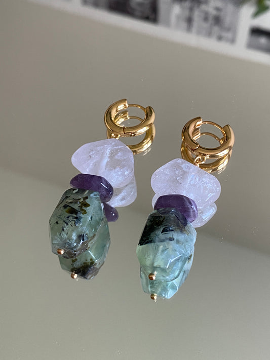 Peridot Gem Earrings
