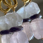 Rosé Veil Earrings