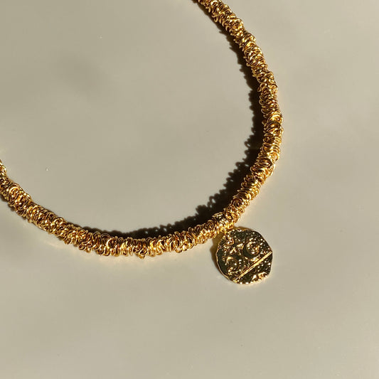 Golden Loop Necklace
