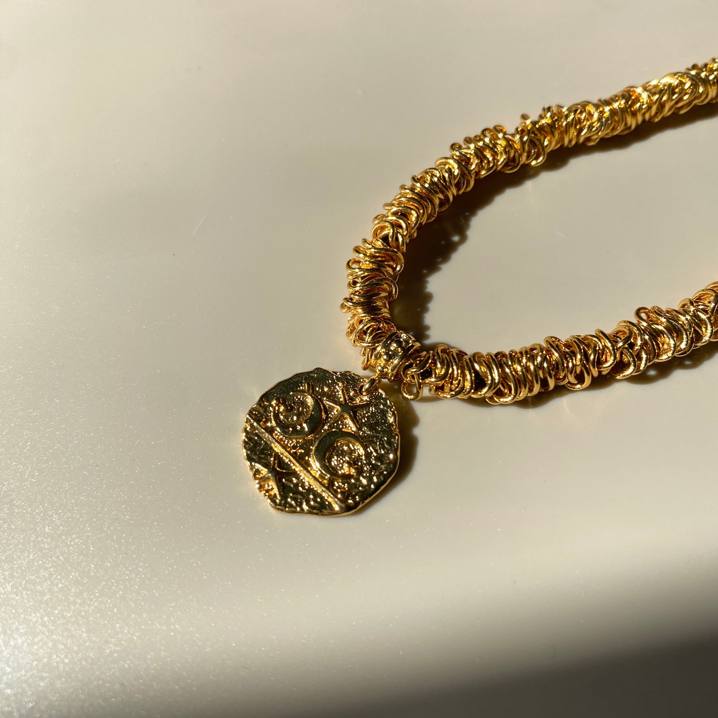 Golden Loop Necklace