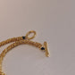 Golden Loop Necklace