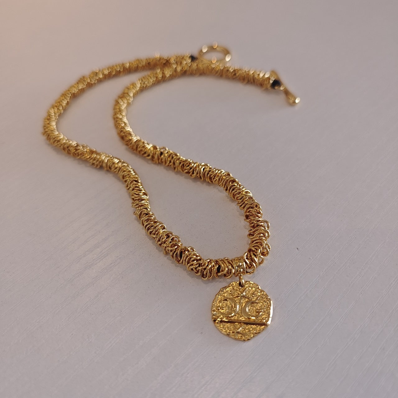 Golden Loop Necklace