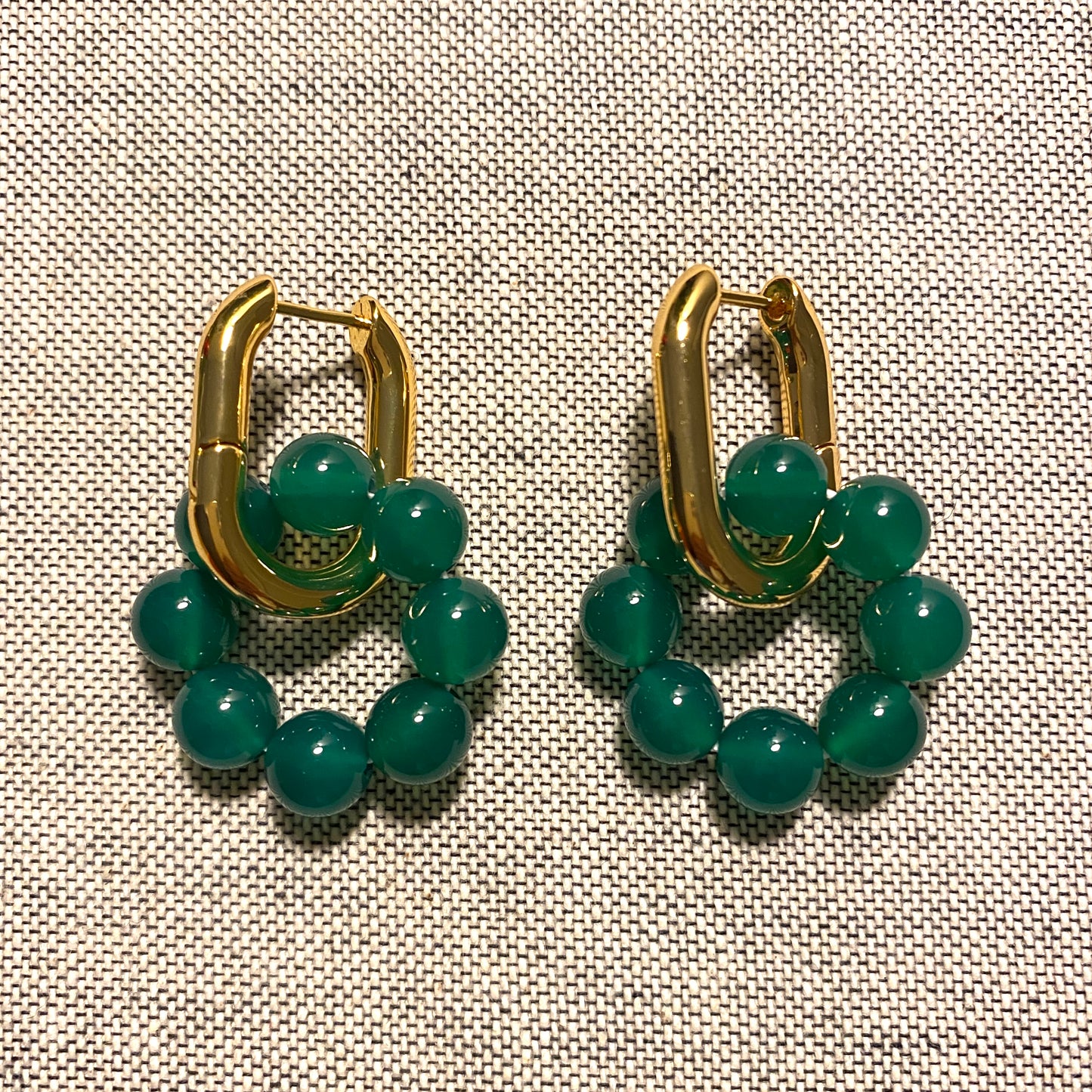 Amethyst Hook Earrings