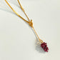 Garnets Grape Necklace