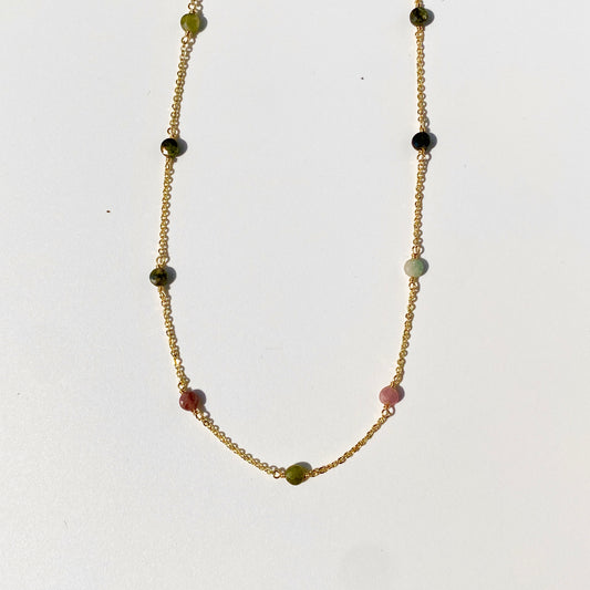 Tourmaline Star Necklace