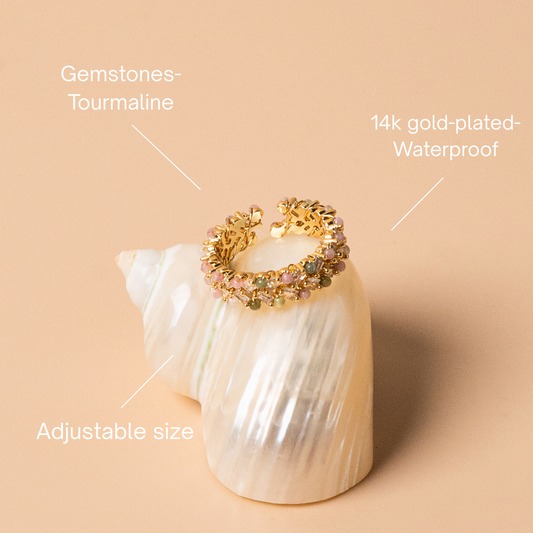 Tourmaline Gem Ring