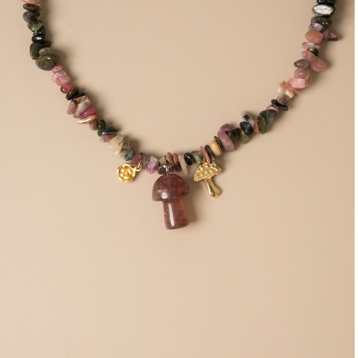 Mushroom Necklace