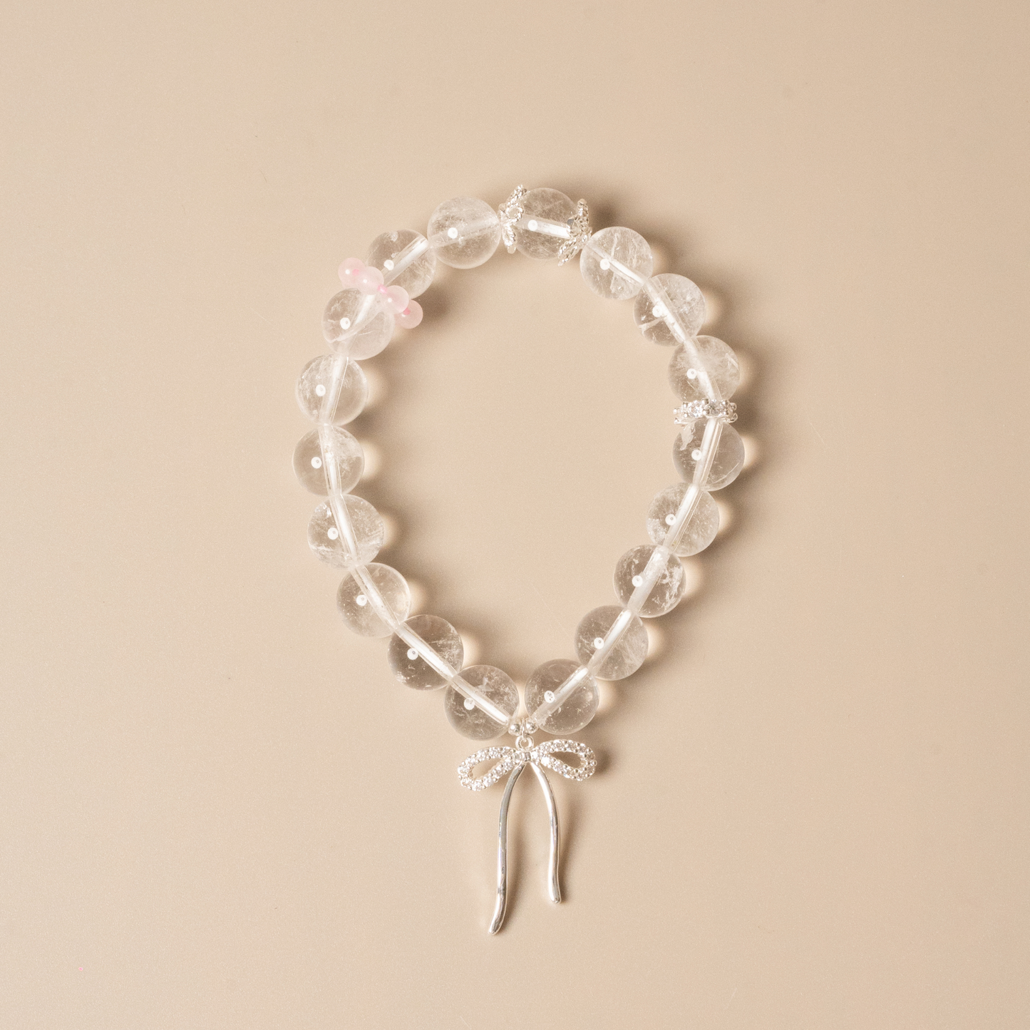 Quartz Bow Bracelet
