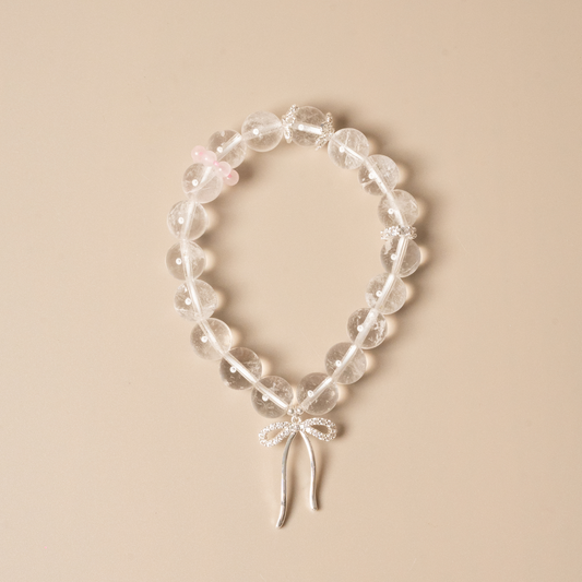Quartz Bow Bracelet
