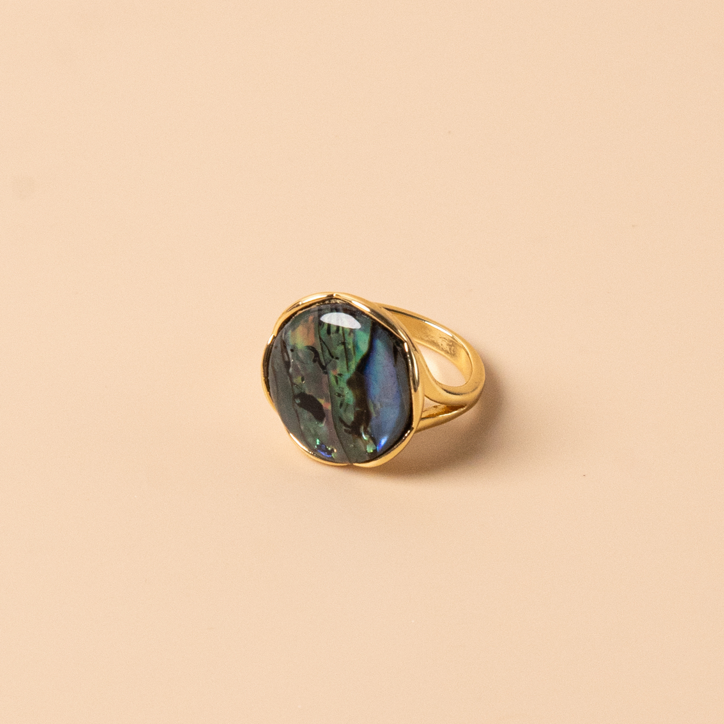 Abalone Shell Ring