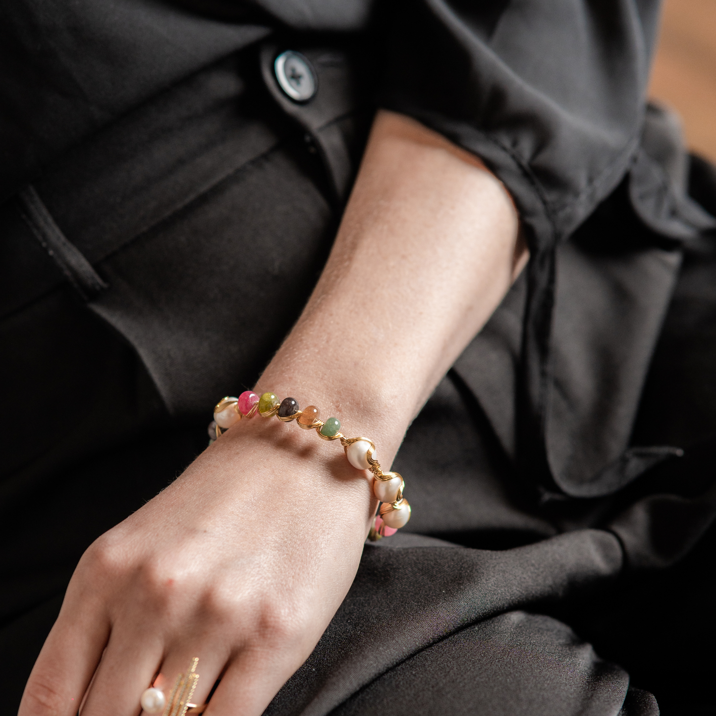 Various Gemstones Bracelet