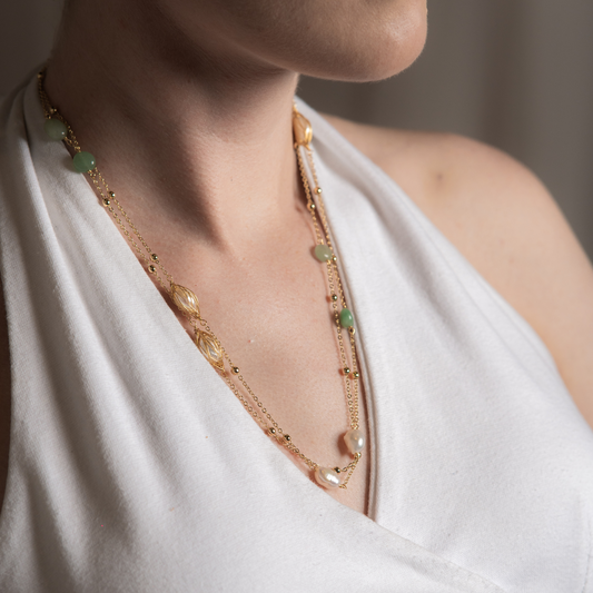 Green Agate Necklace