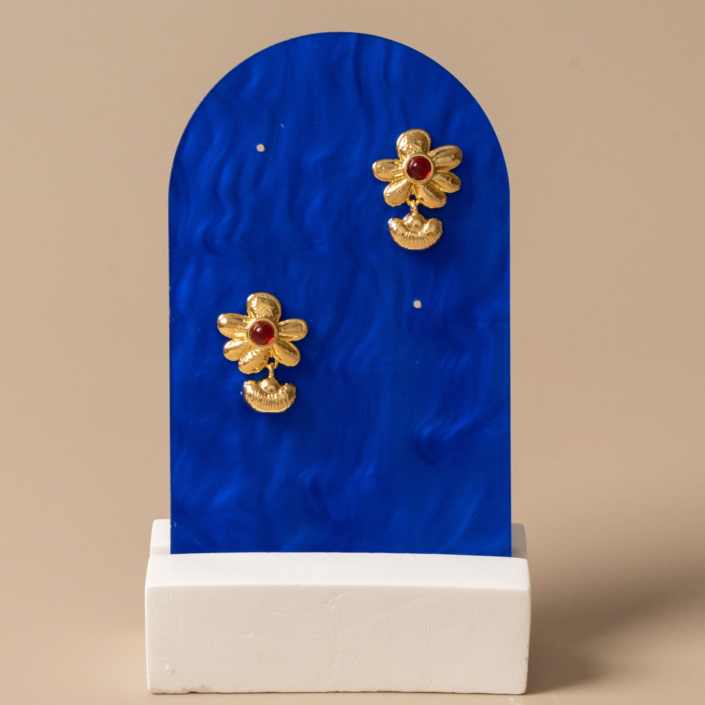 Tiny Floral Earrings