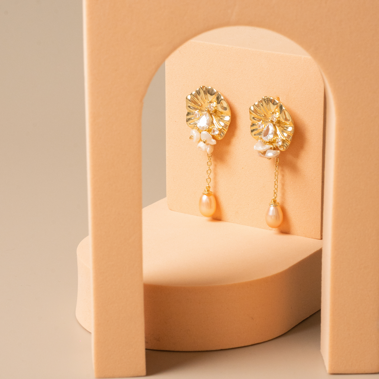 Fan Earrings