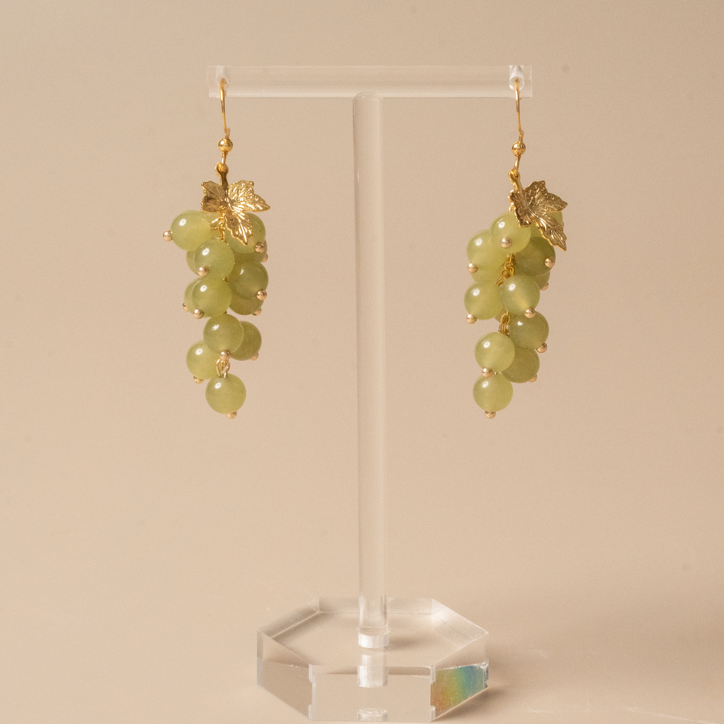 Agate Grape Earrings