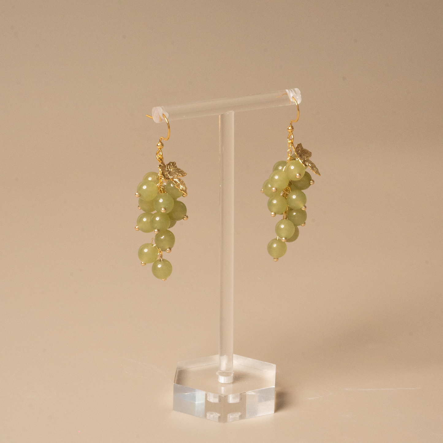 Agate Grape Earrings
