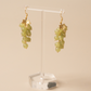 Agate Grape Earrings