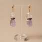 Lavender Amethyst Earrings