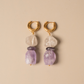 Lavender Amethyst Earrings