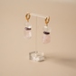 Rosé Veil Earrings