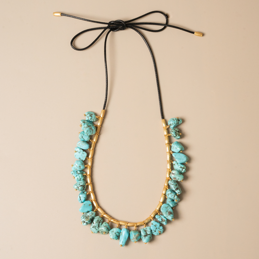 Raw Turquoise Necklace