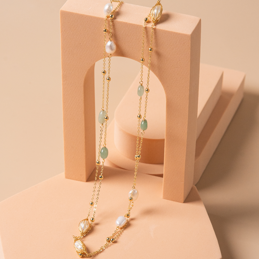 Green Agate Necklace